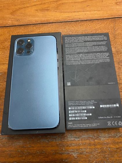 ขาย Iphone 12 Pro 256 GB สี Pacific Blue สภาพดี 💙 รูปที่ 2