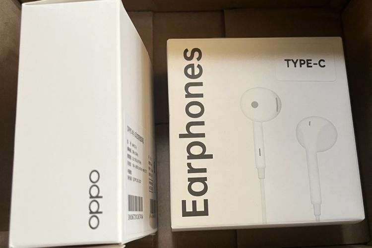 หูฟัง Type C oppo Find X  earphone หูฟังไมโครโฟน รูปที่ 7