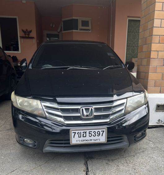 Honda City 2013 1.5 S Sedan เบนซิน เกียร์อัตโนมัติ ดำ
