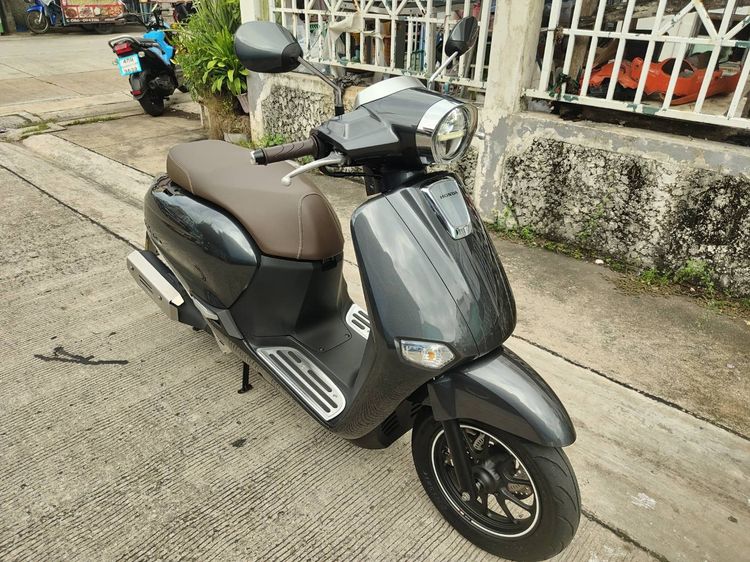 🛵ยังไงก็ขาย GIORNO+ ปี 66 เครื่องดี สีสวย สตาร์ทมือ กุญแจรีโมท วิ่งน้อย2000โล เล่มชุดโอนครบ+เปลี่ยนถ่ายน้ำมันเครื่องฟรี ส่งฟรี30 ก.ม รูปที่ 5