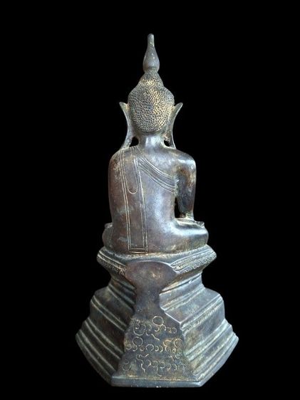 พระบูชาเก่าพระบ้านสูง 27 cm ฐาน 11 cm รูปที่ 4