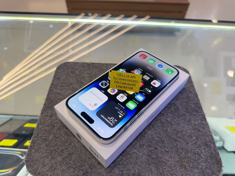 iPhone 14 Pro Max 128GB สภาพสวย เครื่องไทย ครบกล่อง รูปที่ 4