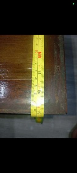 โต๊ะขาคู้โครงไม้สักเก่า กว้าง 23 นิ้ว ลึก 15นิ้ว สูง 13นิ้ว รูปที่ 9