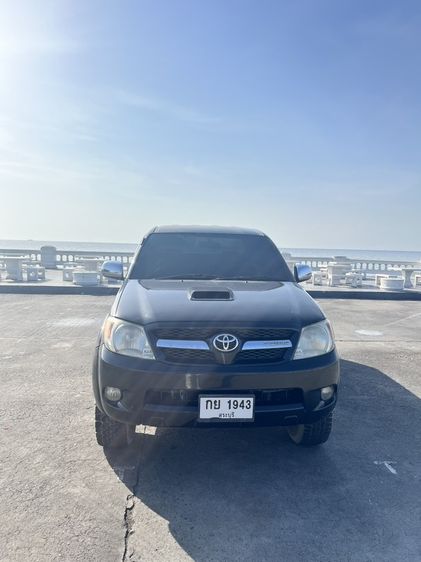 Toyota Hilux Vigo 2006 3.0 Prerunner E Pickup ดีเซล เกียร์ธรรมดา ดำ รูปที่ 3