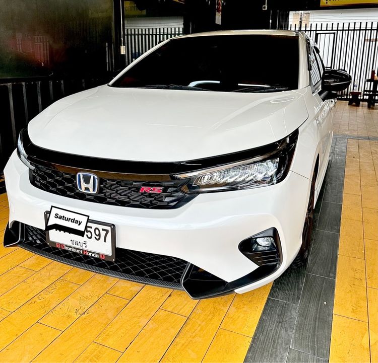 Honda City 2025 1.5 e:HEV RS Sedan ไฮบริด ขาว