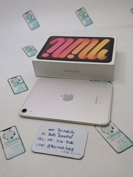 ขาย เทิร์น iPad Mini 7 128 Gb Cellular ศูนย์ไทย สภาพสวย อุปกรณ์ครบยกกล่อง สุขภาพแบต 95 เพียง 14,990 บาท ครับ รูปที่ 2