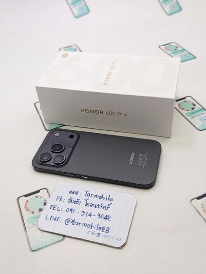 ขาย เทิร์น Honor 600 Pro 512 GB ศูนย์ไทย สภาพสวย อุปกรณ์ครบยกกล่อง ประกันยาว เพียง 19,590 บาท เท่านั้น ครับ  รูปที่ 2