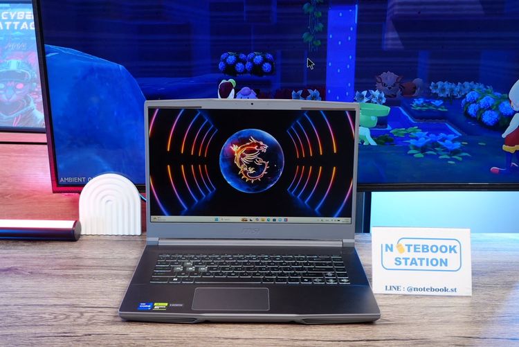 รุ่นอื่น ๆ วินโดว์ อื่นๆ ใช่ MSI THIN 15 i7-13620H RTX-3050(4GB) Ram24 SSD512GB จอ15.6 FHD 144Hz 