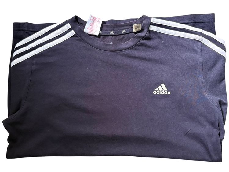 เสื้อยืดคอกลม Adidas รุ่น Essentials 3-Stripes Tee ของแท้