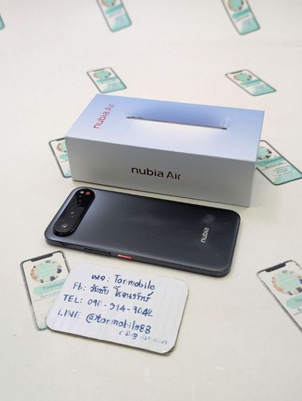 ขาย เทิร์น Nubia Air Ram 8 Rom 256 ศูนย์ไทย อุปกรณ์ครบยกกล่อง ประกันเหลือ เพียง 3,990 บาท ครับ รูปที่ 4