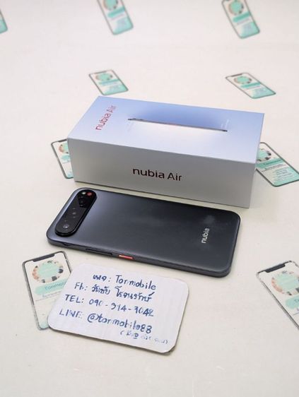 ขาย เทิร์น Nubia Air Ram 8 Rom 256 ศูนย์ไทย อุปกรณ์ครบยกกล่อง ประกันเหลือ เพียง 3,990 บาท ครับ รูปที่ 2