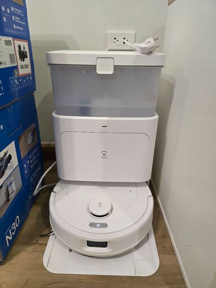 หุ่นยนต์ทำความสะอาดอัจฉริยะ Ecovace Deebot N30 Pro Omni สภาพดีมากพร้อมกล่อง มี 2 ตัว รูปที่ 2