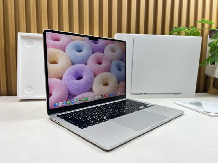 MacBook Air 13-inch M2 2022 Ram8GB SSD512GB  silver  CPU-8 core, GPU8-core รูปที่ 5