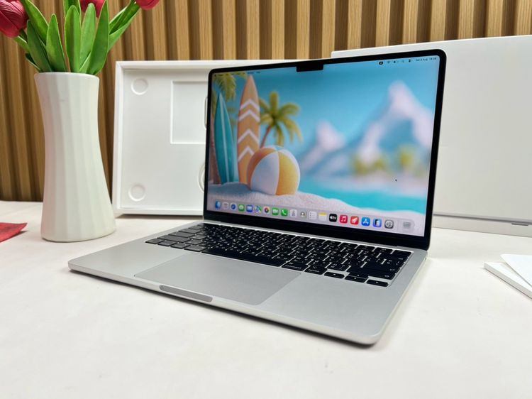 MacBook Air 13-inch M2 2022 Ram8GB SSD512GB  silver รูปที่ 3