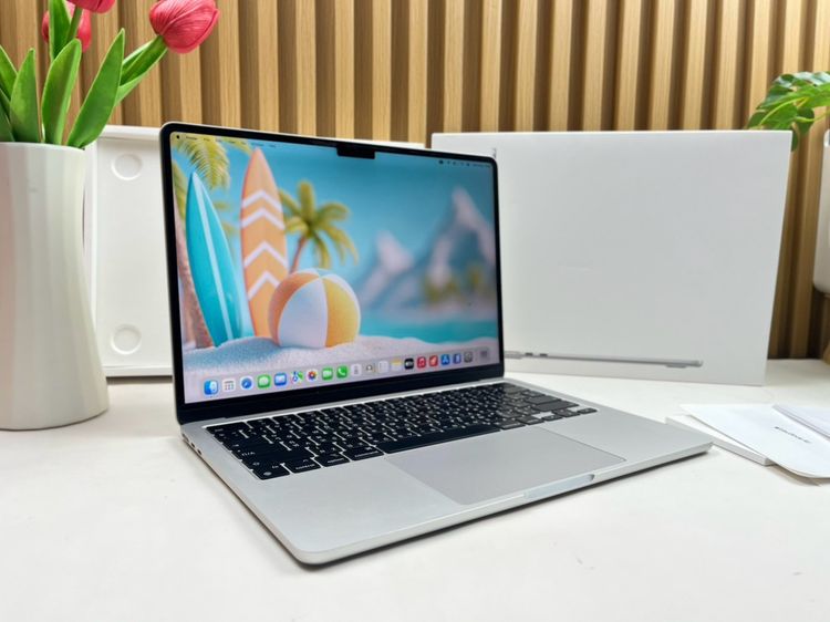MacBook Air 13-inch M2 2022 Ram8GB SSD512GB  silver รูปที่ 2