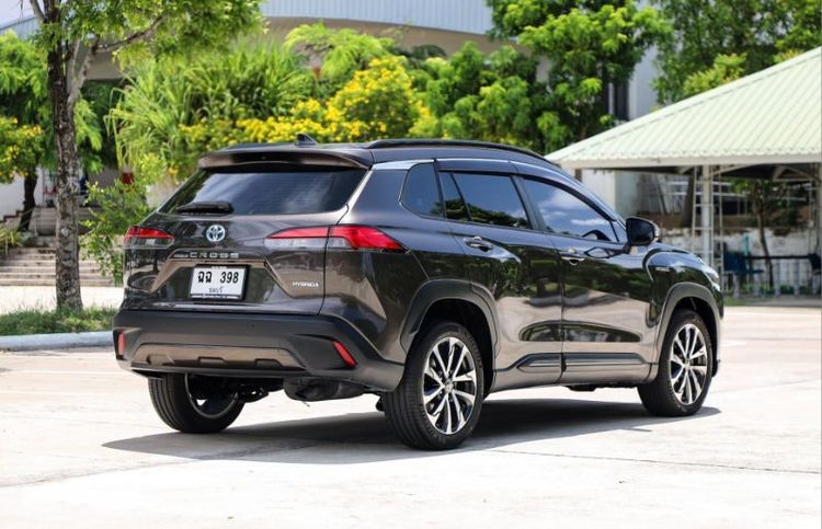 Toyota Corolla Cross 2020 1.8 Hybrid Premium Safety Utility-car ไฮบริด ไม่ติดแก๊ส เกียร์อัตโนมัติ น้ำตาล รูปที่ 4