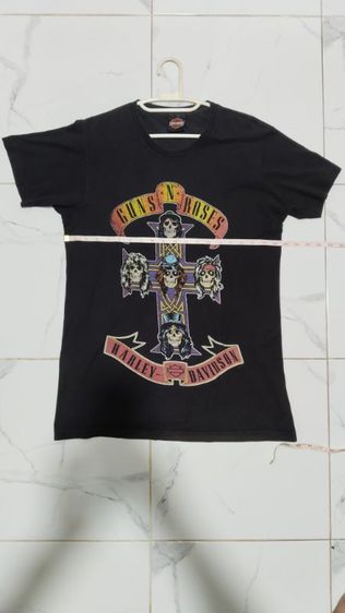 เสื้อวง Gun n Roses อก19.5 นิ้ว ยาว29.5 นิ้ว รูปที่ 7