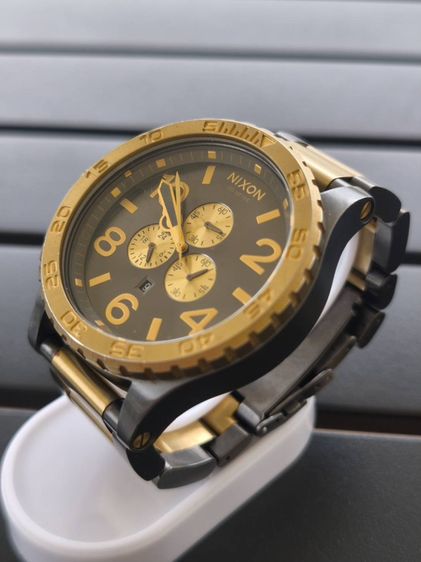 อื่นๆ นาฬิกา NIXON 51-30 Chrono (Gunmetal/Gold)