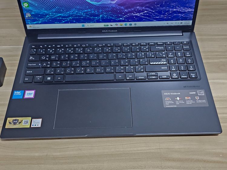 VivoBook 16 Core7 150u+ intel UHD+Ram16g+ssd 1Tb เครื่องสวย พร้อมใช้งาน รูปที่ 3