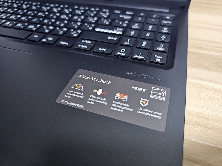VivoBook 16 Core7 150u+ intel UHD+Ram16g+ssd 1Tb เครื่องสวย พร้อมใช้งาน รูปที่ 5