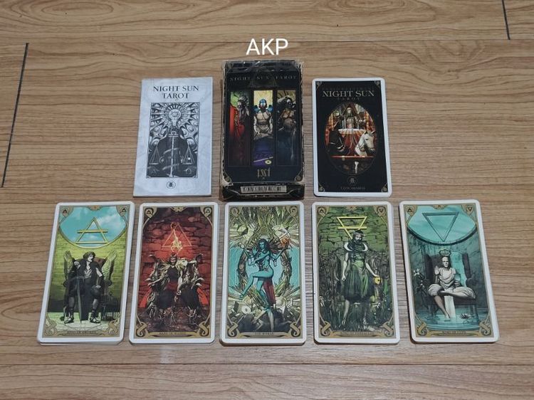 🔮ไพ่Tarotสายดาร์กสุดขลัง Night Sun Tarot 🌓☀️