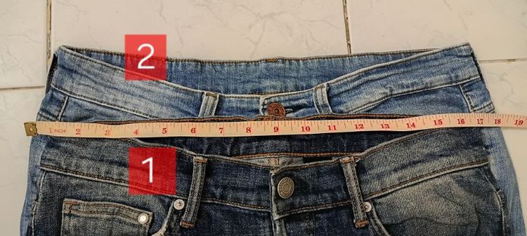 h & m เอว35-36 ขาย2ตัว650บ. รวมส่ง รูปที่ 12