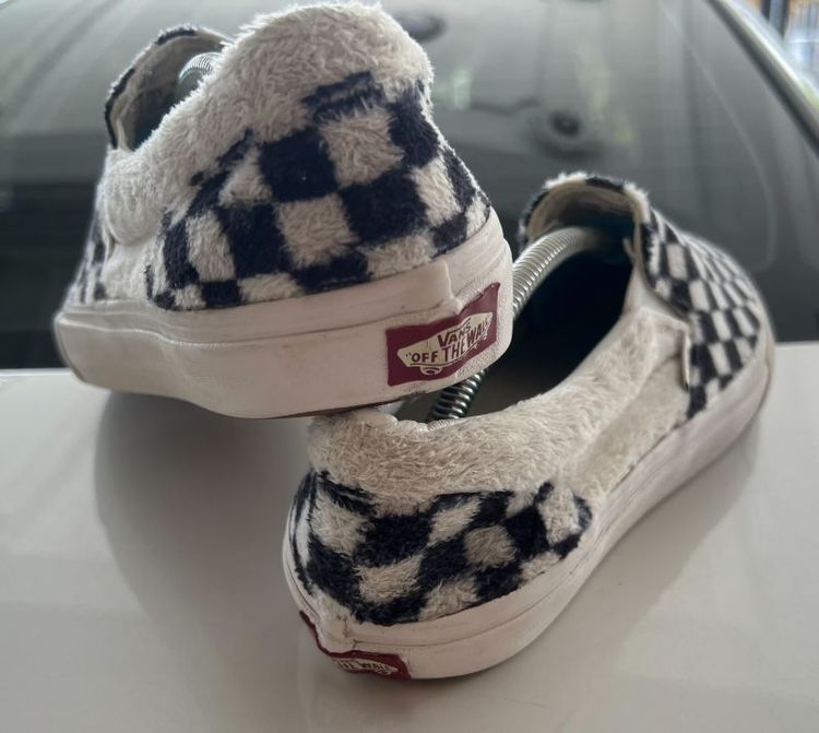 ขายถูก Van Slip-on Classic แบบขนฟู สวยมากๆ size 43/280-285cm ของแท้ 100% รูปที่ 5