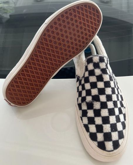 ขายถูก Van Slip-on Classic แบบขนฟู สวยมากๆ size 43/280-285cm ของแท้ 100% รูปที่ 4