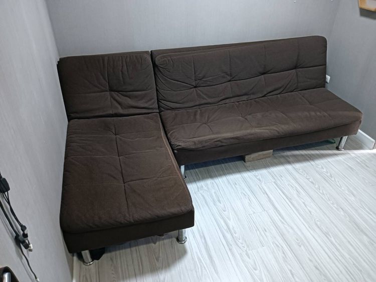 โซฟาเข้ามุมสลับด้านได้ซ้าย-ขวา รุ่น Yono สีน้ำตาล รูปที่ 2