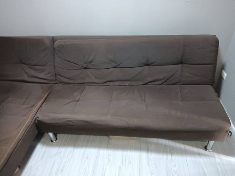 โซฟาเข้ามุมสลับด้านได้ซ้าย-ขวา รุ่น Yono สีน้ำตาล รูปที่ 3