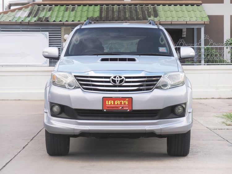 Toyota Fortuner 2013 3.0 V Utility-car ดีเซล ไม่ติดแก๊ส เกียร์อัตโนมัติ ม่วง รูปที่ 2