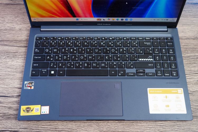 Asus Vivobook 15X OLED Ryzen7-5800H Ram8 SSD512 จอ15.6นิ้ว OLED 2.8K 120Hz จอสวย สเปคสูง เครื่องพร้อมใช้งาน ขายเพียง 15,900.- รูปที่ 5