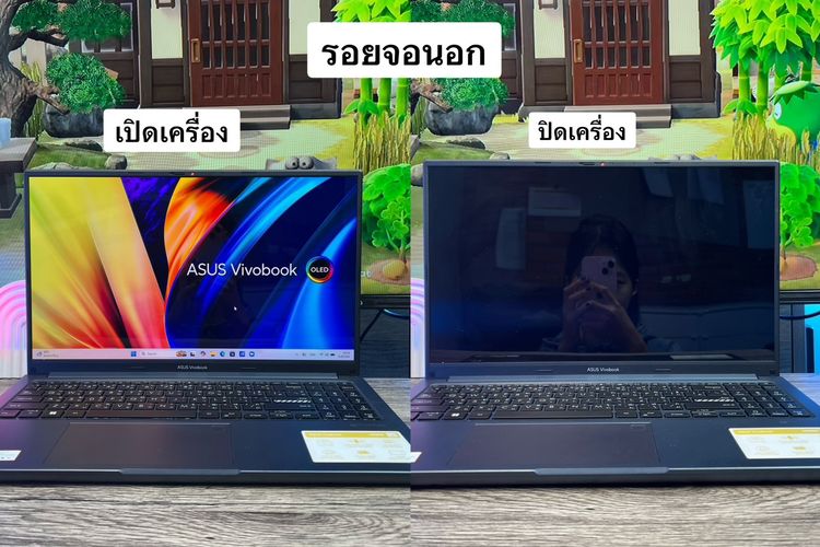 Asus Vivobook 15X OLED Ryzen7-5800H Ram8 SSD512 จอ15.6นิ้ว OLED 2.8K 120Hz จอสวย สเปคสูง เครื่องพร้อมใช้งาน ขายเพียง 15,900.- รูปที่ 12