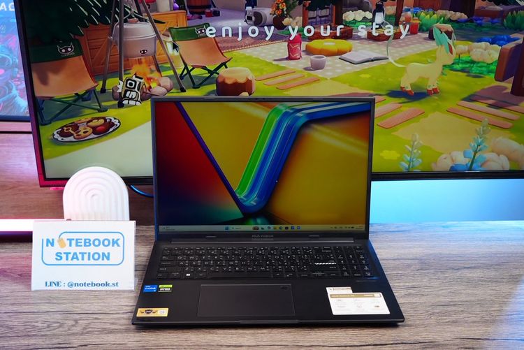 Asus Vivobook 16X i5-12500H RTX4050(8GB) Ram32 ssd512 จอ16นิ้ว WUXGA 120Hz สเปคสูงมีการ์ดจอแยกหน้าจอใหญ่ ขายเพียง 27,900.-