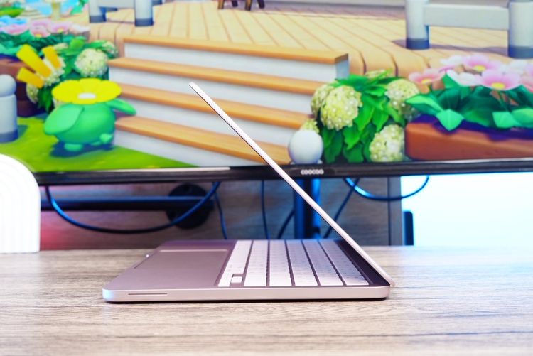 APPLE MacBook Neo (Blush) chip A18 Pro Ram8 SSD512 จอ13นิ้ว Liquid Retina รอบชาร์จเพียง 2 ครั้ง เครื่องสวยอุปกรณ์แท้ครบกล่องประกันศูนย์ รีเซ รูปที่ 6