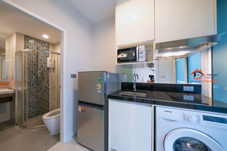 ไม่อนุญาต ตกแต่งครบ ให้เช่า คอนโด THE SKY SUKHUMVIT ใกล้ BTS อุดมสุข ห้องมุม ชั้น 1 มีเฟอร์ฯครบ รูปที่ 4