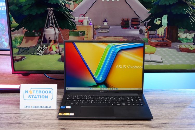 Asus Vivobook 16 i3-1215U Ram16 SSD256 จอ16 FHD+ สเปคดี หน้าจอใหญ่เครื่องบางเบาราคาเพียง 10,800.- เครื่องพร้อมใช้งาน