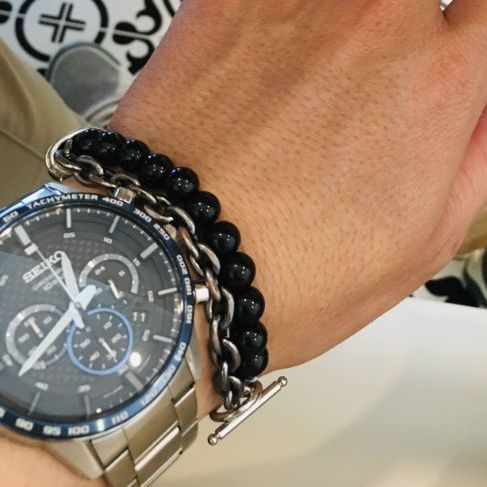 เงิน SEIKO นาฬิกาข้อมือผู้ชาย