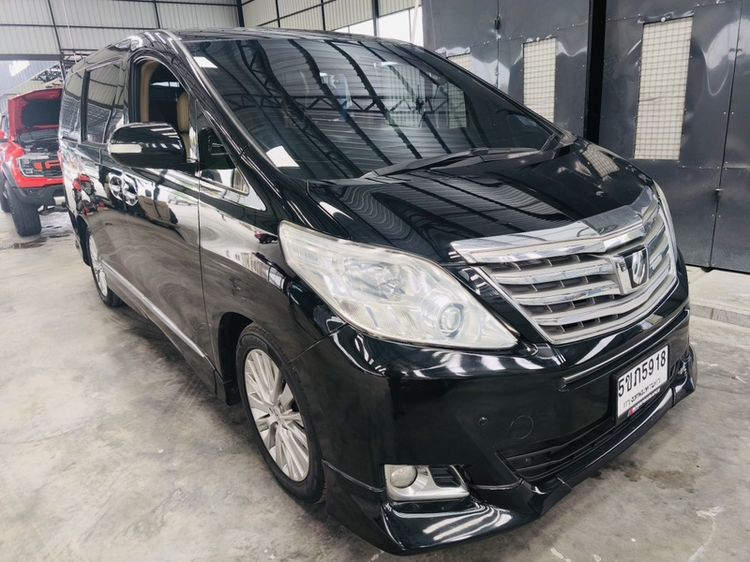 Toyota Alphard 2013 3.5 V Utility-car เบนซิน เกียร์อัตโนมัติ ดำ รูปที่ 3