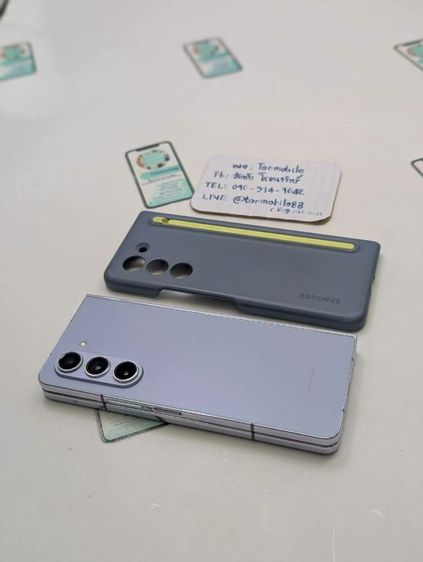 ขาย เทิร์น Samsung Galaxy Z Fold 5 256 GB ศูนย์ไทย มีตัวเครื่องอย่างเดียว ไม่มีอุปกรณ์อื่น ขายตามสภาพ เพียง 3,990 บาท ครับ