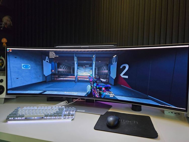 จอภาพ จอ Monitor Samsung Oled G93SD  49 นิ้ว  240hz ราคาดี