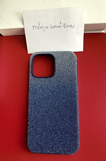 SWAROVSKI เคสมือถือ iPhone 14 Pro Max สีน้ำเงิน