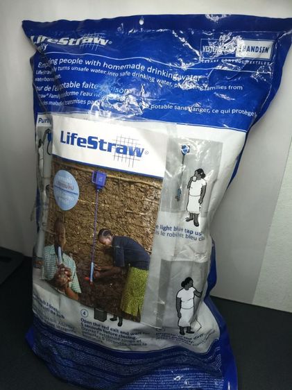 LifeStraw Family เครื่องกรองน้ำพกพาแบบแขวน กรองน้ำสะอาด 18,000 ลิตร สำหรับตั้งแคมป์และฉุกเฉิน รูปที่ 3