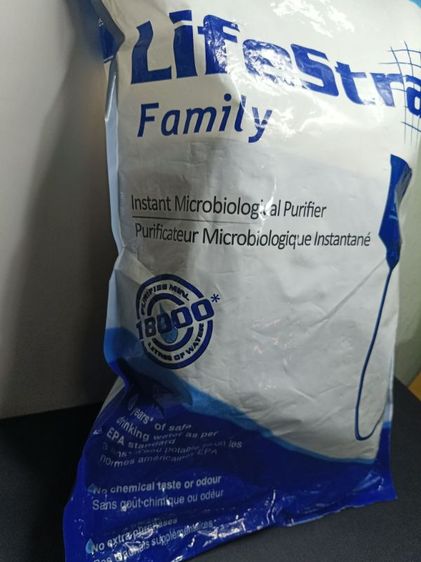 LifeStraw Family เครื่องกรองน้ำพกพาแบบแขวน กรองน้ำสะอาด 18,000 ลิตร สำหรับตั้งแคมป์และฉุกเฉิน รูปที่ 6