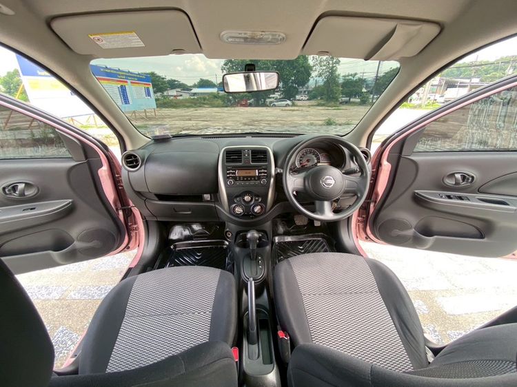 Nissan March 2018 1.2 E Sedan เบนซิน เกียร์อัตโนมัติ ชมพู รูปที่ 2