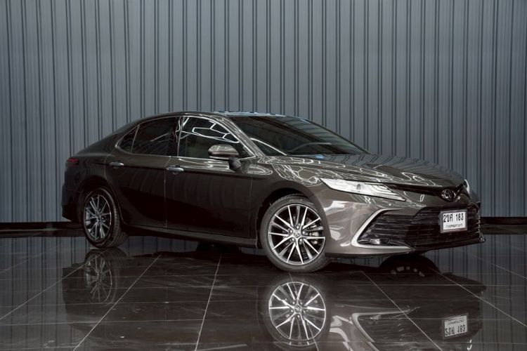Toyota Camry 2021 2.5 Premium Sedan เบนซิน ไม่ติดแก๊ส เกียร์อัตโนมัติ เทา รูปที่ 3