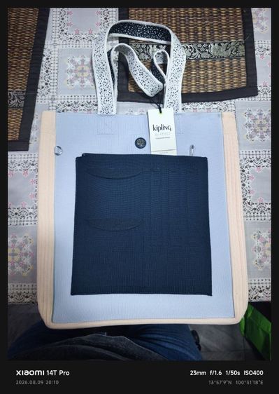 ผ้า ไม่ระบุ หลากสี กระเป๋าสะพาย แท้ Kipling