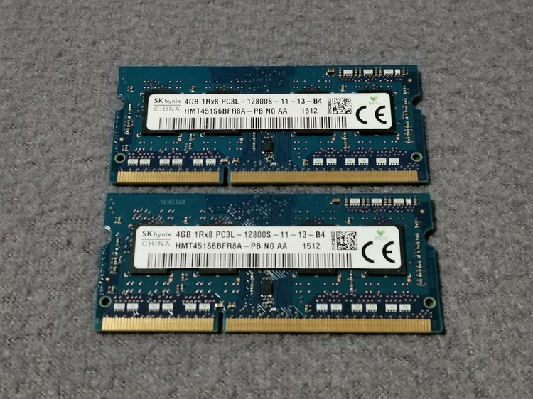 อื่นๆ RAM Notebook SK Hynix DDR3L 1600 4GB x2 (แพ็คคู่ 8GB)
