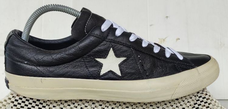 รองเท้า💥Converse One star💥ของแท้‼️หนังสีดำ‼️พื้นเดิม สวยๆ เดิมๆ สภาพดี💥ไซร์ 43 รูปที่ 5