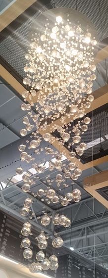 โคมไฟเพดานแก้วเจียระไน รูปที่ 5